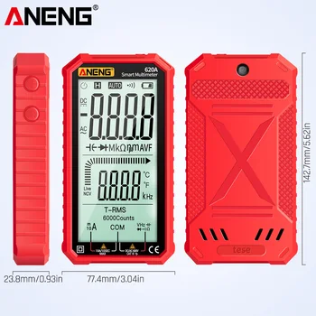 ANENG 4.7 LCD True-RMS Multimetru Auto-Variind de Tester cu Amp Volt Ohm Capacitate Continuitatea Temperatura Frecvență DiodeTest