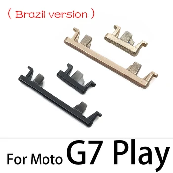 10buc/Lot, Pentru Moto G7 G9 Putere Putere G8 G9 Plus Plus G7 Juca G8 Juca G8 Putere Lite Partea Tasta Power +Butonul de Volum