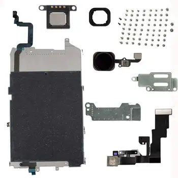 Set complet Ecran LCD Părți Camera Frontală Butonul Home Key Flex Cablu Receptor Complet de Șuruburi pentru iPhone 6 6P 6s 6sP 7 7P 8 Plus