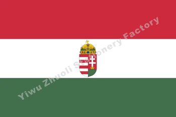 Ungaria 1867-1918 Istorie Pavilion 3X5FT 90X150CM 100D Poliester 1848-1957 Banner