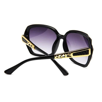 AKAgafas 2021 Mare Cadru ochelari de Soare Femei Retro Designer de Brand Gradient Lens Personalitate Ochelari de Soare UV400 Oculos De Sol Feminino