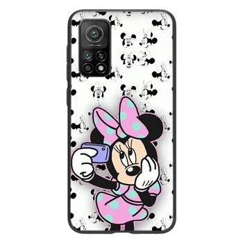 Disney Minnie Mouse Capac de Silicon Pentru Xiaomi Mi Notă 11i 11 10T 10 9 9M SE 8 Pro Lite Ultra 5G Telefon Caz Shell