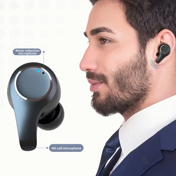 TWS G08 Cască Bluetooth V5.0 Stereo Setul Cu Cască Fără Fir Sport Rezistent La Apa Căști Mini Touch Control A Zgomotului Căști