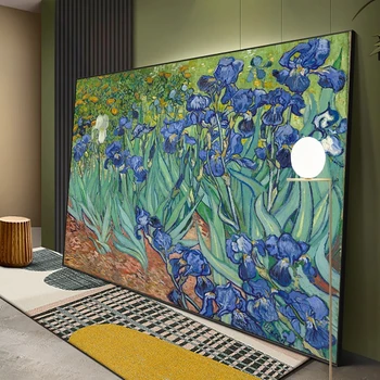 Van Gogh celebra pictură în ulei floare de iris reproducere pictura murala pictura panza de imprimare impresionist pictura decorativa camera