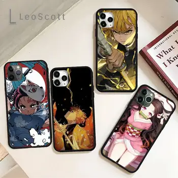 Anime Demon Slayer rece sexy Telefon Caz pentru iPhone 11 12 pro XS MAX 8 7 6 6S Plus X 5S SE 2020 XR silicon Moale