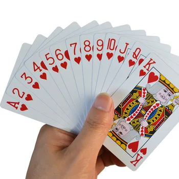 PVC Nou Model din material Plastic rezistent la Adult Carti de Joc Joc de Cărți de Poker, Jocuri de masă 58*88mm carduri