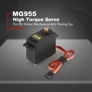 MG995 Analog Servo Metal Gear Servo 55g de Mare Viteză Cuplu Digital Servo Motor pentru Masina RC Robot Elicopter(Control Unghi de 180)