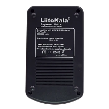 Autentic/Original Liitokala Lii-NL4 reincarcabile 1.2 V AA / AAA NiMH baterii 9V baterie
