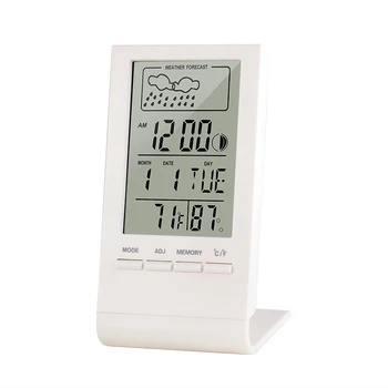 Mini Termometru Higrometru Indicatoare Electronice Automate A Temperaturii Umiditate Monitor Statie Meteo Ceas Deșteptător Interior