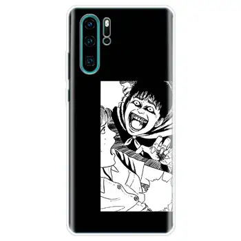 Junji Ito Teroare, Groază Anime Acoperi Cazul în care Telefonul Pentru Huawei Honor 10 9 20 Lite 9X 8X, 8S 8A 7X 7A Pro Y5 Y6 Y7 Y9 2019 Y9S 10i20i V