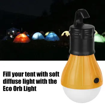 2016 Super Oferte 3 LED-uri ABS Ultra Luminoase în aer liber se Ocupe de Lampa Camping Cort de Lumină cu Abajur Cerc de Pescuit Agățat de Iluminat