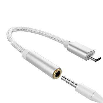 Tip C 3.5 Adaptor Audio USB de Tip C de sex Masculin pentru jack de 3,5 mm de sex Feminin Convertor Cablu Căști pentru Letv 2,2 pro, max 2, pro 3,Xiaomi 6