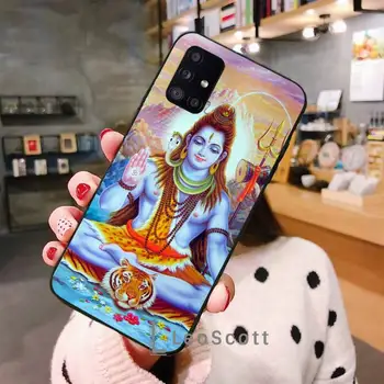 Domnul Shiva Zeu Hindus Buddha India Caz de Telefon Pentru Samsung A32 A51 A52 A71 A50 A12 A21S S10 S20 S21 Plus Fe Ultra