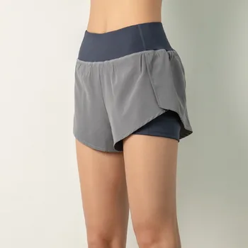 SVOKOR Femei de Vară Sport Vrac Sport pantaloni Scurți pantaloni Scurți de Înaltă Talie Yoga Uscare Rapidă Scurt Fitness Talie Mare