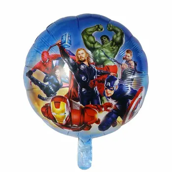 50Pcs 18inch MARVEL Super-Erou Spider Man Baloane Folie Baby shower Băiat Ziua de naștere Partidul Decor Heliu Bile de Desene animate pentru Copii Jucarii