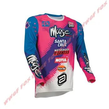 NOUA Echipa moto mtb motocross jersey Enduro Maillot Hombre DH BMX MX Ciclism Downhill jersey