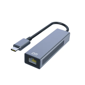 TIP C la USB2.0 3-PORT HUB cu 100mbps RJ45 ethernet port CHB002 noul suport hdd de 1TB