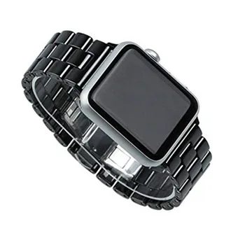 Noi Ceramică Watchband pentru Apple Watch Band SE 6 5 4 3 2 1 Link-ul de Curea Bratara pentru IWatch Trupa Serie 44mm 40mm 42mm 38mm Curea