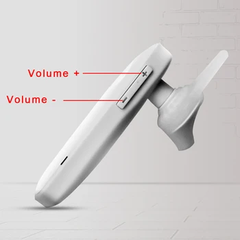 M165 Mini Cască Bluetooth Stereo Bass setul cu Cască Bluetooth Handsfree Clema fără Fir Căști cu Microfon Pentru Telefoane Inteligente