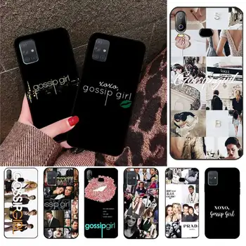 YJZFDYRM Gossip Girl black Telefonul Caz Coca Pentru Samsung Galaxy A01 A11 A31 A81 A10 A20 A30 A40 A50 A70 A80 A71 A91 A51