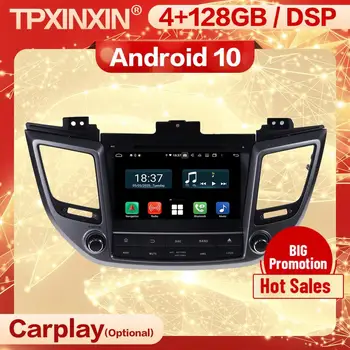 Carplay 2 Din Android 10 Receptor Stereo Pentru Hyundai Tucson IX35 2016 2017 2018 2019 Navi Radio Player Audio Unitatea de Cap