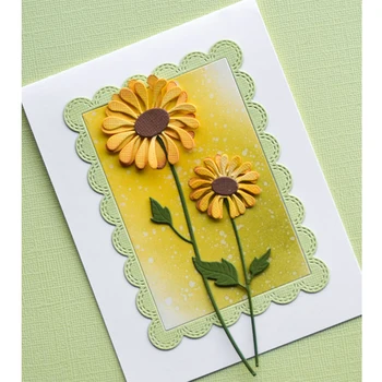 Noi Delicate Flori Margarete 2020 Tăiere a Metalelor, Matrițe, pentru DIY Scrapbooking Hârtie și Card de Luare Decorative Relief Ambarcațiuni Fără Timbru