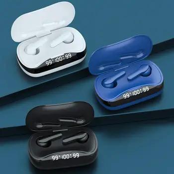 210 Bluetooth 5.1 Căști In-ear de Afișare TWS Sport în aer liber Stereo HiFi set cu Cască fără Fir