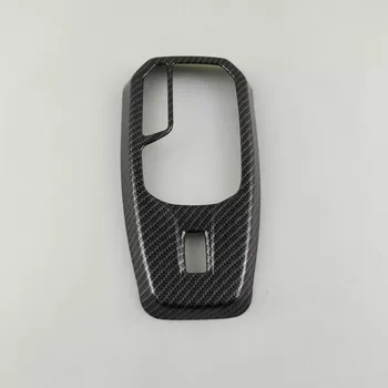 Pentru Renault Koleos 2017 2018 LHD Styling Auto Accesorii Auto gear shift knob cadru Capacul panoului Ornamental ABS fibra de carbon/Mat 1buc
