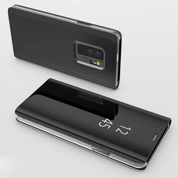 Smart Mirror Caz Flip Pentru Samsung Galaxy Nota 20, Ultra 10 9 8 S20 Plus S10 Lite S9 S8 S7 S6 Edge A8 A7 2018 A10 A30 A50 Acoperi