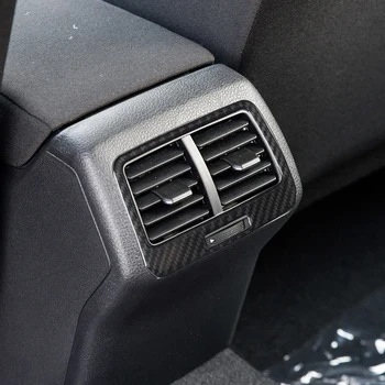 Pentru Golf 7 MK7-2019 Decal Accesorii Styling Auto Interior-Spate, Aer condiționat Aerisire Ornamente din Fibra de Carbon