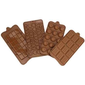 3D Silicon Mucegai Ciocolata Ciocolata de Copt Instrumente Lipeasca cu Silicon Tort Mucegai Jeleu Bomboane Budinca de Mucegai DIY Bucătărie Instrumente de Copt