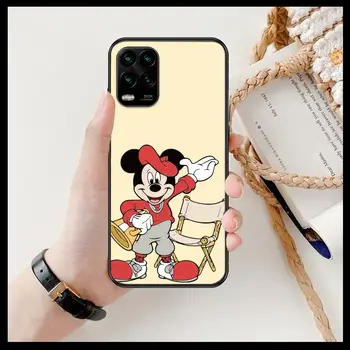 Disney Minunata Mickey Mouse desene animate Caz de Telefon Pentru XiaoMi Redmi Note 10 9 8 7 6 5 UN Pro T Y1 Anime husa Silicon Spate Pre