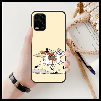 Disney Minunata Mickey Mouse desene animate Caz de Telefon Pentru XiaoMi Redmi Note 10 9 8 7 6 5 UN Pro T Y1 Anime husa Silicon Spate Pre