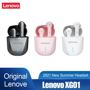 Lenovo XG01 Wireless Bluetooth 5.0 Căști TWS LED-uri Control Tactil Jocuri de Sunet HiFi Built-In Microfon Pavilioane Cu Incarcator Caz