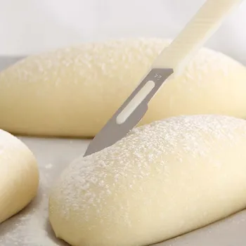 Bagheta tăiat Pâine Cuțit Practice Europene Cuțit de Pâine Instrumente de Tăiere produse de Patiserie Cutter Cu Lama din Otel Carbon PP Coadă