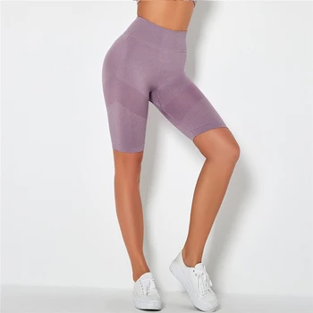 Talie înaltă Yoga Pantaloni Femei Sport Sala de Fitness Elastic Talie Înaltă Ridicare Antrenament de Funcționare Yoga pantaloni Scurți