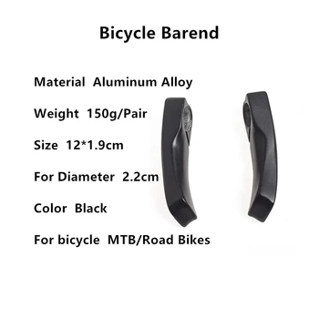Ghidon Barend Mânere MTB Road Biciclete de Munte Biciclete de Prindere Bara End Aliaj de Aluminiu Ergonomie Barends Ciclu de Ciclism Accesorii