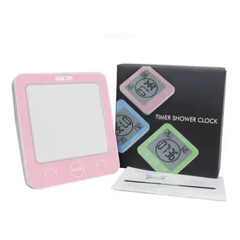 Ecran LCD Digital Ceas de Perete Baie de Temperatură și Umiditate Cronometru Ceasuri Spala Perdeaua de Duș, Ceasuri de Alarmă, rezistent la apă