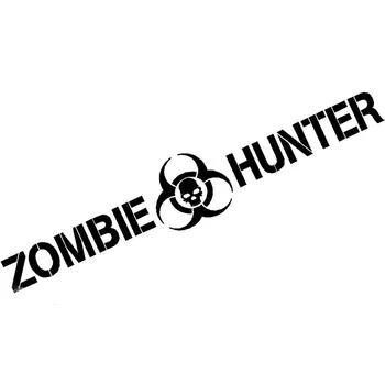 Autocolant auto Creativ Zombie Hunter Decal Apocalipsa Focar Echipa de Răspuns Model de Masina Decor din PVC de Acoperire Zero, 20cm*4cm