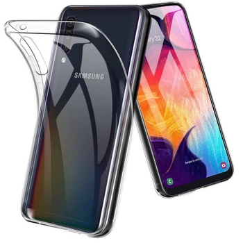 Pentru Samsung Galaxy A51 Caz Clar De Silicon Moale Caz Acoperire Pentru Samsung A71 A50 A30 S8 S9 S10Plus S10 S10e Lite A7 A8 Plus 2018