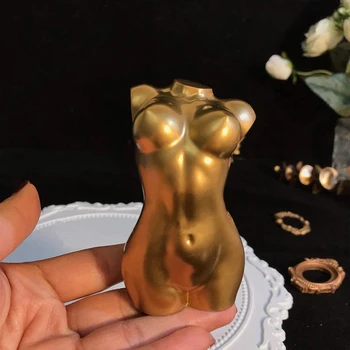 3D DIY Tort de Ciocolata Lumânare Mucegai Silicon Mucegai de sex Masculin și de sex Feminin de Artă de Design Parfum Lumânare Matrite de Silicon Decorare