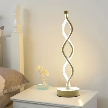 Modern Spirală a CONDUS Lumina de Perete Montat pe Perete de Lumina Acasă Noptiera Culoar de Iluminat Dormitor, Camera de zi Scări de Artă Decorativă Lampa