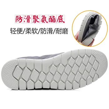 XM53 Xinqing casual pantofi pentru bărbați de conducere non-alunecare toc pantofi de primăvară și de vară banda elastica pantofi de pânză