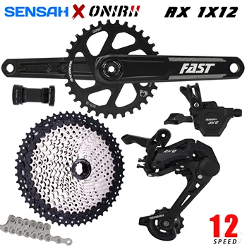 SENSAH RX 12 PRO Biciclete 1x12 12Speed BICICLETA Groupset MTB Kit Trigger Schimbator + Spate Derailleur ONIRII kit 12 velocidad Lanț Nou