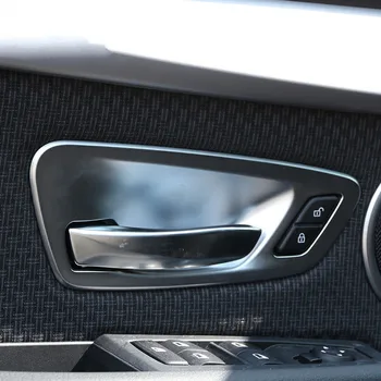 Auto crom Styling Mânerul Ușii Castron Capac Ornamental Pentru BMW Seria 2 F45 Interior Clanță Cadru Autocolante Decorative