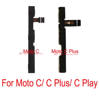 Reparatie Partea de Alimentare Și de Volum Buton Lateral Cablu Flex Pentru Motorola Moto C Plus, C+ Volum Power ON OFF Plug Flex