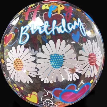 10/50pcs 20inch Transparent Bobo Baloane Folie cu Heliu balon Balon Căsătorie Nunta Petrecere de Ziua Decor Aer Globos Jucarii