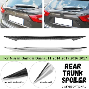 Masina din Spate, Portbagaj, hayon, Spoiler, Aripa Coperta Autocolant Fibra de Carbon ABS pentru Nissan Qashqai Dualis J11 2016 2017 2018 2019