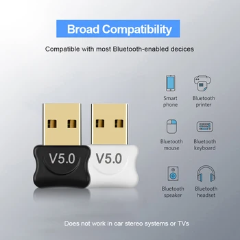 Mini Bluetooth 5.0 Adaptor Wireless Receptor Diverse USB Bluetooth Dongle-Receptor Pentru Laptop Mouse Tastatura Accesorii