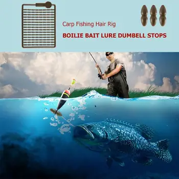 5pcs Pescuit Păr Dopuri de Pescuit la Crap de Păr Rig pe Lacul de Pescuit Momeală Bobber Dopuri Aborda Foraj se Oprește Boiles V Dop